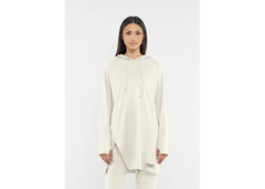 The Giving Movement Oversized Modest Top - Ivory