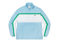 Supreme LACOSTE Puffy Half Zip Pullover Light Blue