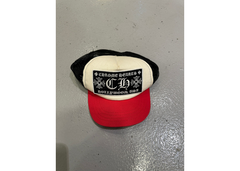 Chrome Hearts CH Hollywood Trucker - Red/White/Black