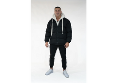 Undrground Puffer Hoodie - Black