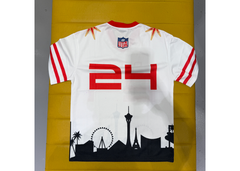 On The Arm Hometown Hero Football Jersey White