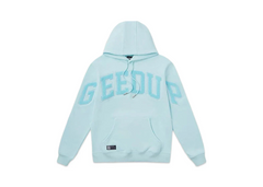 Geedup Co Team Logo Hoodie - Aqua Blue