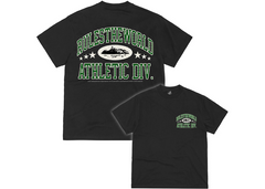 Corteiz RTW Athletic Division Tee - Black/Green (SS24)