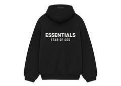 Fear Of God Essentials Fleece Hoodie - Black (FW24)