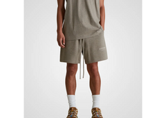 Fear of God Essentials Fleece Shorts - Homestead Heather (SS25)