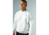 Undrground Relaxed Fit Crewneck - White/Tiffany