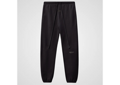 Fear Of God Essentials Fleece Sweatpant - Jet Black (SS25)