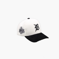 By Tydon Corduroy World Series Hat - Black/White