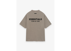 Fear Of God Essentials Jersey Crewneck T-Shirt - Dark Heather Grey (FW24)