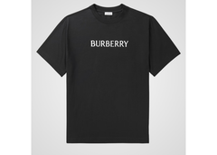 Burberry Seth Logo T-Shirt - Black