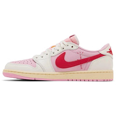 Travis Scott x Air Jordan 1 Retro Low OG 'Sail Tropical Pink'