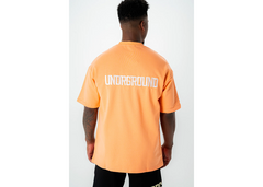 Undrground Empire Street T-Shirt - Summer Orange/White