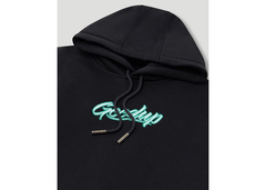 Geedup Co Script Hoodie - Navy/Teal