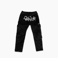 By Tydon Graffiti Cargo Pant - Black