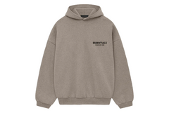 Fear Of God Essentials Fleece Hoodie - Heather Grey (FW24)