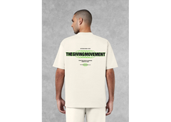 The Giving Movement Men Web Print 1.0 T-Shirt - Ivory