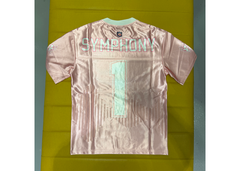 On The Arm Sin City Symphony Satin Football Jersey - Pink