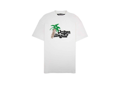 Palm Angels Sketchy Print Classic T-Shirt - White