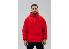 Undrground Windbreaker Half Zip - Red