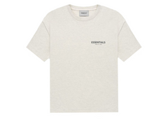 Fear Of God Essentials T-Shirt - Light Heather Oatmeal (Core Collection FW21)