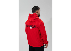 Undrground Windbreaker Half Zip - Red