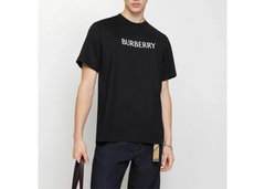 Burberry Seth Logo T-Shirt - Black