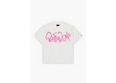 By Tydon Graffiti T-Shirt - White/Pink