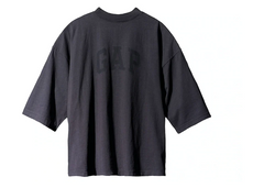 Yeezy x Gap Engineered by Balenciaga Dove 3/4 Sleeve T-Shirt - Washed Black (SS22)