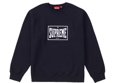 Supreme Warm Up Crewneck Black