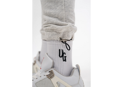 Undrground Grey 3D Embroidered Trackpants