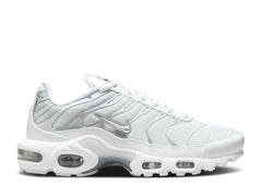 Wmns Air Max Plus White Metallic Silver