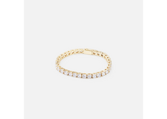 ZURUCCA 5MM TENNIS BRACELET- GOLD 8