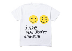 Cactus Plant Flea Market I Like You Youre Different Tee White