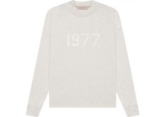 Fear Of God Essentials 1977 Long Sleeve T-Shirt - Light Oatmeal (SS22)