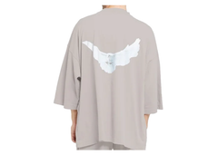 Yeezy x Gap Engineered by Balenciaga Dove 3/4 Sleeve T-Shirt - Light Grey (SS22)