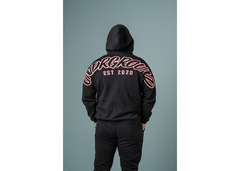 UNDRGROUND Hype Hoodie Black/Rose
