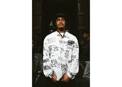 By Tydon Graffiti Thermal Long Sleeve - White/Black