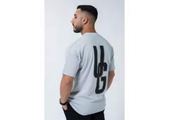 Undrground Powder Blue Double Print Box Fit Tee