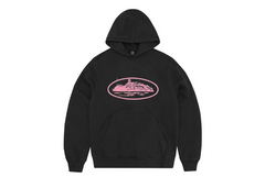 Corteiz Alcatraz V2 Hoodie - Black/Pink