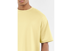 The Giving Movement Oversized Contrast Back Print T-Shirt - Butter Yellow