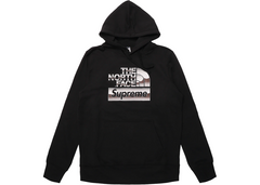Supreme x The North Face Metallic Logo Hooded Sweatshirt Black