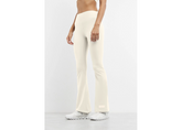 The Giving Movement 30.5 inch Flared Leggings - Ivory