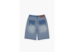 By Tydon Baggy Jorts - Washed Blue Denim