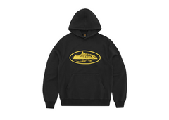 Corteiz Alcatraz v2 Hoodie - Black/Yellow