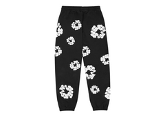 Denim Tears The Cotton Wreath Sweatpants Black