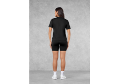 The Giving Movement Regular Fit Curved Hem T-Shirt - Pitch Black