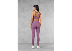 The Giving Movement Cut Out Zip Bra - Mauve