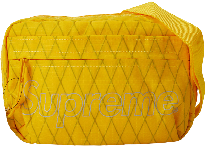 Supreme Shoulder Bag FW18 Yellow The Good Kid