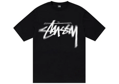 Stussy Dizzy Stock T-Shirt - Black