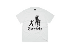 Corteiz Jack Boys T-Shirt - White/Black